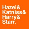 undefined Hazel & Katniss & Harry & Starr