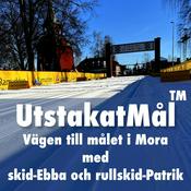 Podcast UtstakatMål™ - Vägen till Vasaloppet och målet i Mora med skid-Ebba och rullskid-Patrik.