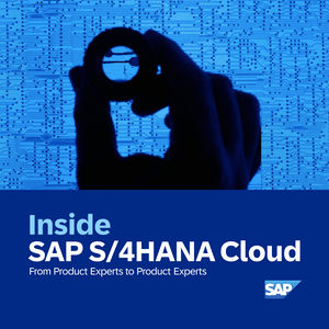 Lyssna på Inside SAP S/4HANA Cloud i appen