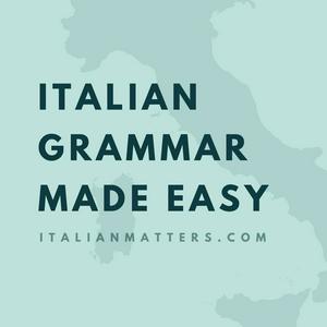 Lyssna på Italian Grammar Made Easy i appen