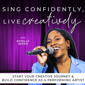 Lyssna på Sing Confidently, Live Creatively - Vocal Warm Ups, Voice Training, Sing With Confidence, Audition Tips, Singing on Stage, Creativity Tips i appen